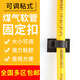 Self-adhesive pipe tie fixing seat snap adjustable water pipe hose gas pipe clamp bellows round pipe clamp SN1713 upgraded black 1316 (10 pieces) 2 pipes suitable for