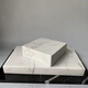 Jazz White Marble Sculpture Base Marble Pad Base Marble Square Stone Base Countertop Natural Jazz White Marble 10*10*2cm