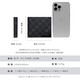 Golf (Golf) Kurzer Brieftasche Herren Brieftasche Coin Wallet Bag Business Fashion Casual Wallet Bag Geburtstagsgeschenk Schwarz