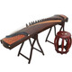 
Dunhuang brand Dunhuang Guzheng 9DH695OOE like water flowing in the year black rosewood high-end performance Shanghai folk musical instrument factory 9DH695OOE like water flowing in the year
