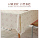 Xuanshe Tischtuch wasserdicht und öldichtes Wohnzimmer Tee Tisch Matte Esstisch Rechteckige Tischtuch Anti-Scenen-PVC-Schutzfilm Nachttisch Abdecktuch JW-675m Perlenpulver/Spitze 120*120 cm
