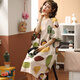 ZHIDOUDOU nightgown for women Xia Anxin cotton loose fat mm200Jin [Jin equals 0.5 kg] Add fat plus size pregnant women fat sister cotton pajamas for women f6624 M (recommended 80-100Jin [Jin equals 0.5 kg]