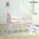 Bellebao crib mosquito net with bracket double-door children's bed palace floor-standing mosquito net newborn bb blackout mosquito net cover Beibei [clip bed type / circumference 5.6 meters]