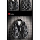 JIAYE Working denim jacket men's spring and autumn new casual and handsome American loose jacket men's trendy black jacket black XL 170-175cm [130-150Jin [Jin equals 0.5 kg]]