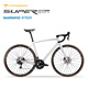 
PARDUS Ruibao Road Bike SUPER SPORT DISC Carbon Fiber R7020 Large Set of Hydraulic Disc Brake Bending Bicycle Pearl Dark Green L