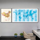
YIJLJ Living Room Decorative Painting World Map Office Hanging Painting Conference Room Studio Mural School Geography Wall Painting Study Room 16851-11726 (Chinese and English) 120*60 Plexiglass Picture + Aluminum Alloy Gold Frame