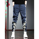 Cotton Casual Hosen für Männer im Frühjahr und Herbst Männer koreanischer Stil loser Harem Hosen Herrenhosen Jogginghosen Vielseitige Bindungshosen Männer 957 Schwarze reguläre S-Größe (100jin [Jin entspricht 0,5 kg] -120jin [Jin gleich 0,5 kg])