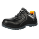 Zhongmai ZM698 safety shoes, steel toe anti-smash, head layer lychee embossed cowhide PU outsole wear-resistant and non-slip labor-safe shoes, size 44