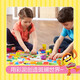 【7成新】孩之宝(Hasbro)培乐多彩泥橡皮泥彩点6色(336g)DIY手工男女孩儿童玩具 食品级天然小麦粉制作 补充装B3423