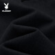 Playboy PLAYBOY sweatpants men's leg-locked loose trousers with cuffs fashionable casual trendy multi-pocket youth autumn thin small-leg pants MT-2077 black M