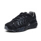 FILA men's retro running shoes F12M041115F BB-black 8.5
