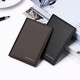 
Emperor Paul POLO ultra-thin mini card bag men's genuine leather vertical men's wallet driver's license bank card holder card clip coffee lychee pattern