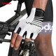 
Boodun cycling gloves half finger summer thin sky highway mountain bike dynamic bicycle equipment silicone non-slip breathable black and white [all-round shock absorption] palm surface + tiger mouth L (palm circumference 21-23cm)