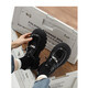 Fan Xiaoru black leather shoes for women's thick sole British style versatile retro college style single shoes autumn new Mary Zhen loafers size 38