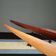 Kampfkunstmesser, Holzmesserstock Festholes Holzschwert, Buchenholz, rotes Eisenholzmesser, jude japanische Kendo -Training Animation Cos Suzhen BR688 Integrales Stickmesser + Leder Scheide 100 cm Buchenholz Holz