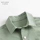 MARC&JANIE Mark Jane children's new spring clothing boys' fun dinosaur graffiti cotton casual shirt 231760 military green 120
