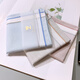 Zeluo Yankai Mandkerchief de style ancien pour hommes et messieurs portez un mouchoir en coton pur pour tous les coton absorbant Sweat Square Scarpe Colorage à rayures Light Square de mariage compagnon à main Yankai: Café léger [sac à enveloppe unique]
