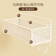 
Nifeng wall storage rack dormitory wall bookshelves hanging basket on the bedside side of the bed bed student dormitory top bed storage rack without hole punching White large size [regular] store manager recommendation [upgraded bold style/dropped bud return]