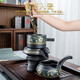 Zhengyang automatic tea set home complete set of kung fu tea cups, tea wash, tea ceremony, six gentlemen combination lazy tea maker, full and half, matte automatic style, six cups