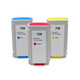 Beijing Cheng Suitable for HP HP728 Ink Cartridge HP DesignJet T730 T830 Plotter T1600 2600 Printer [130ml] HP 728 Magenta Ink Cartridge M