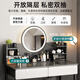 Shanshan wood art dressing table bedroom light luxury dressing table modern simple small apartment dressing table with mirror light storage integrated dressing table