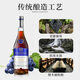 莎堡皇洋酒vsop白兰地酒xo酒40度烈酒酒吧调酒基酒700ml 【双支装】 700mL 2瓶