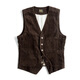 MADEN WORKINGS AMERICAN Retro Hunting Gest Coururoy Vest Amei Kaji Veste de style britannique