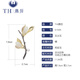 Tang Hou (Th) Echte Magnolia Brosche für Frauen Natural Hetian Jade Frischwasserperl Pin Mutter Elder Geburtstagsgeschenk [Magnolia] Upgrade -Modell + offizieller Zertifikat