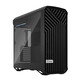 Fractal DesignTorrent standard FD chassis mid-tower black side transparent EATX comes with 2*18/3*14 fans RGB supports 420 water-cooled graphics card 423 black computer desktop host Torrent black glass version (light color)