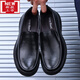 Duoxian duoxuan más zapatos de hombres de talla grande de talla de talla ancha zapatos de pies grandes zapatos gratados zapatos de cuero casual de cuero genuino verano transpirable suave suave 3892 cuero de cordón interno 37