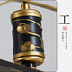 Handisi New Chinese Tea Room Light Restaurant Light Zen Style Chino Modern Simple Bar Comedor Sala de estudio de una línea FR9902-6C