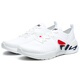 FILA Mind 5 casual and comfortable shock-absorbing, non-slip, wear-resistant and lightweight low-cut training shoes for men, white 40