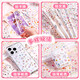 Express 5D relief stereo sticker Children's Nail Patch Girl Nails Treasury Cartoon Cartoon Microbatin Decorative Waterproof and Non-toxic 100 Patch KBX-2210C
