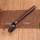 Jingshi tea spoon tea spoon solid wood spoon tea special clamping tea spoon tool single tea set accessories ebony tea spoon
