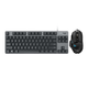 
Logitech K835 wired mechanical keyboard Gaming office business peripherals TTC axis 84 keys K835+ G502HERO [green axis]