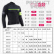 ROGTYO long-sleeved cycling suit suit bicycle tops and pants for men and women in spring, summer and autumn thin breathable sweat-wicking sunshade clothing bicycle mountain bike outdoor riding equipment RT38-6M