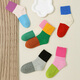 Six-fingered mouse boys and girls socks autumn and winter trendy ins baby girl thick cotton socks princess middle tube little boy medium and large children's children's socks 92A (double needle three primary colors) male 5 pairs one size fits all recommended 4-6 years old (shoe size 27-30 size / sock label 6-9 years old)