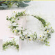 Peerless Love Cedar White Fairy Garland Full of Gypsophila Stars Headdress Small Fresh Seaside Vacation Photos Photos Children's Day Stage Small Fresh White Garland