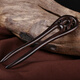 Jingruo Chinese style classical ebony hairpin U-shaped hairpin wooden hairpin headband hair accessories Hanfu peripheral Shengge (ebony)