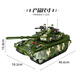 
Birthday gift for boys 7-14 years old compatible with Lego building block remote control tank model assembly vehicle children's assembly toys Large Type 99 main battle tank 2056 particles