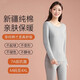 Jinlifen 2025 Vêtements d'automne et pantalon d'automne adapter un pull de coton pur féminin automne et chemise de base d'hiver Vêtements de fil et pantalon de filet