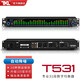 TKL T531 professional digital 31-band equalizer, noise reduction, audio processing with pressure limit, large stage performance, home KTV audio peripheral equipment, high, medium and low regulator T531 (free XLR male and bus cables X2)