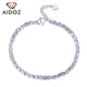 Aido Diamond pt950 platinum bracelet for women, platinum phoenix tail chain, fashionable and versatile bracelet for wife, weight 5.6-5.8 grams + delivery certificate