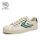 Zapatos de lienzo clásicos de feiyue zapatos para hombres zapatos para mujeres transpirables retro tendencia nacional zapatos vulcanizados pareja de top sports zapatos casuales arroz de color verde oscuro 37