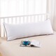 Lizhishadow pillow, double long pillow 1.5 meters 1.8 meters 1.2 meters with pillow case, simulated silk jacquard wedding red couple pillow, red candle, night meet, double pillow (shoulder + core) 120*45cm