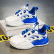 Hongxing Children's Sports White Shoe для детей в летней новой студенческой сетчатой ​​сетчатой ​​сетчатой ​​сетке средней крупной детской ротари -пряжки повседневная кроссовка LS9903 Белые 29