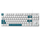 罗技（Logitech）K835机械键盘有线游戏电竞键盘84键电脑办公键盘个性pbt键帽送男生女友礼物 K835海洋键帽版 红轴