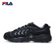 FILA men's retro running shoes F12M041115F BB-black 8.5