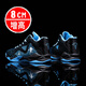 
Kobe basketball shoes men's breathable mesh AJ odorproof high top venom 5 anti-slip wear-resistant Irving 7th generation 8 friction sound speed 9 air cushion shock absorbing cement floor combat boots 6 children's sports shoes A9905 black purple flat sole 40