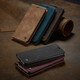 Huawei Mate60 Mobilfunkkoffer Flip Leder Case Mate60Pro Schutzhülle Mate60Pro + Vollkontakt Anti-Fall-Silikon Business Case Mate60Pro [braune Farbe] [Fall-Sicht 丨 Wear-Resistant 丨 Ant-Fingerabdruck]